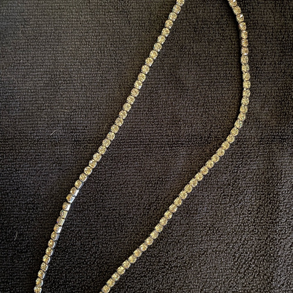 🆕2 Ice-Timed🆕 CZ Necklaces. X’s 2, one is 20’ and the other is 22’ long. - Picture 9 of 12